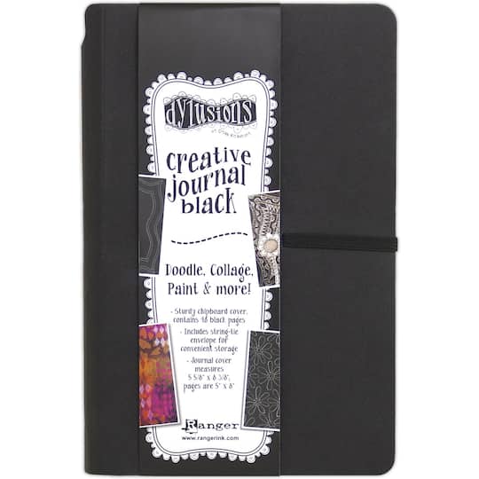Dylusions Small Black Journal